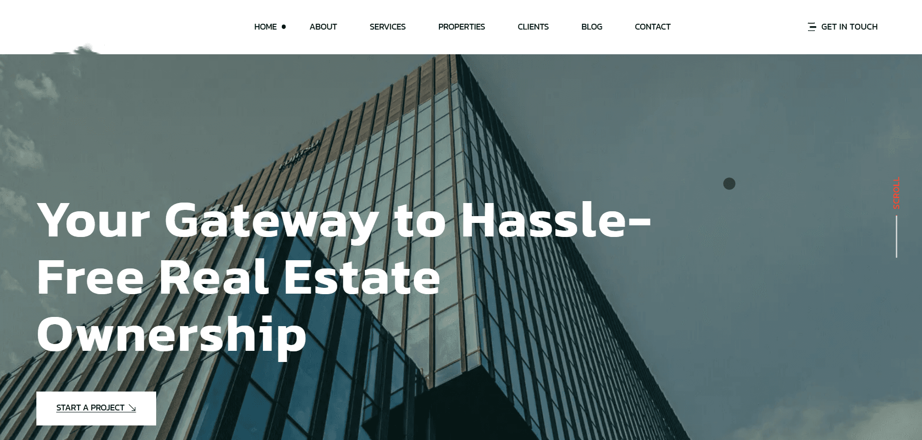 Real Estate Website with Property Listings